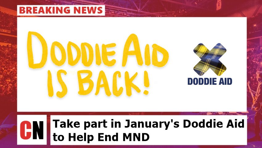 Take part in January's Doddie Aid to Help End MND