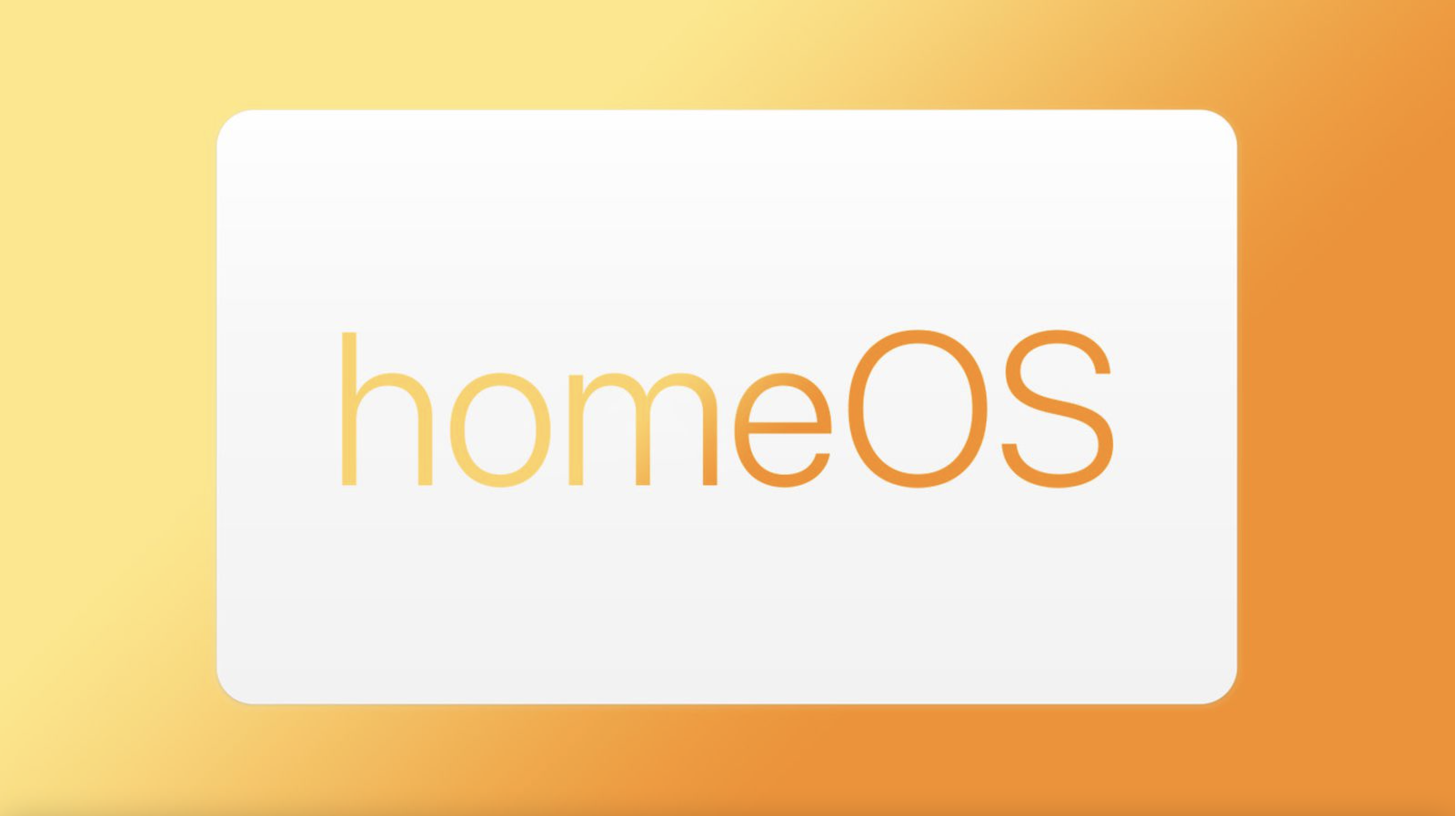 Apple homeOS