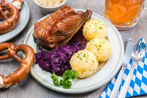 Meals at Pubs in German Regions during Berchtold's Day