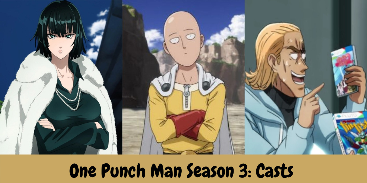 One Punch Man Season 3: Casts 