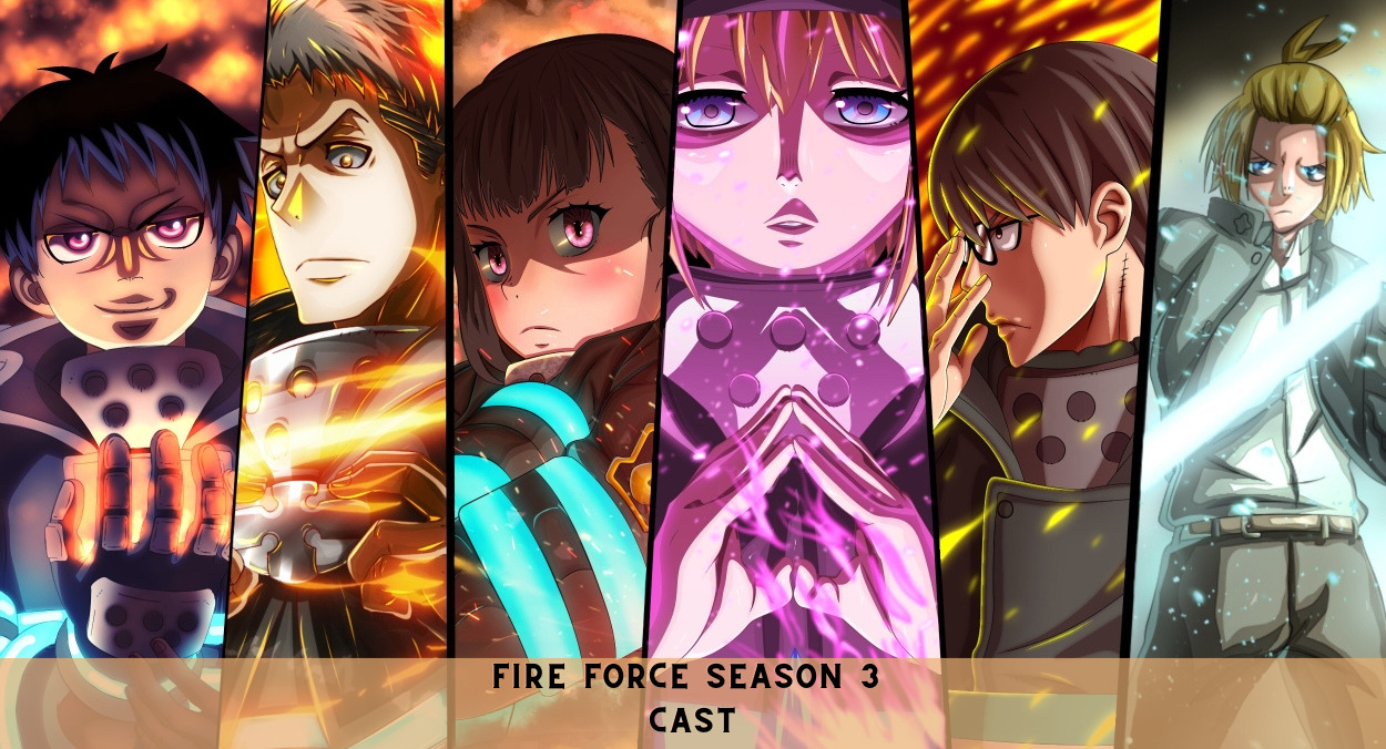 Fire Force Season 3 Cast