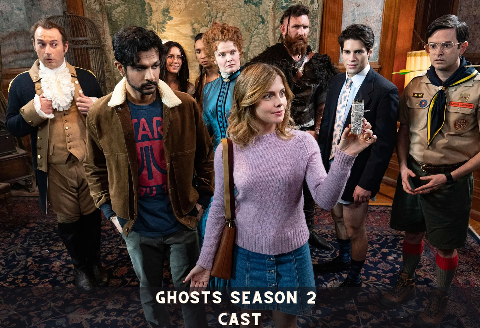 Ghosts Season 2 Cast