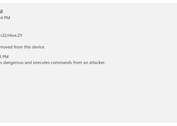 Microsoft Defender Notifying False Positive Threat "Behavior:Win32/Hive.ZY" Worldwide