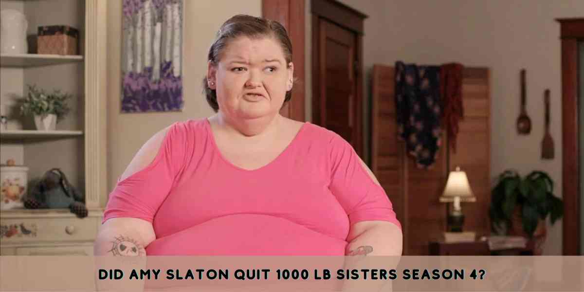 Did Amy Slaton Quit 1000 Lb Sisters Season 4?