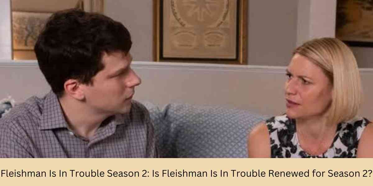 The Fleishman Is In Trouble Season 2 is Renewed? Will the Fleishman is in Trouble season 2 give a new introduction to Brodesser-Akner’s 2019 best-selling book? Well, we cannot predict the future but let us warn you that once you start watching the series, you cannot stop. The plotline is addictive, to be honest, since it does have a sense of reality. With the class-apart acting and intriguing plotline, it took no second chance for Fleishman is in Trouble to become a highly-regarded title. The first season is still sitting fresh in the minds of the audiences. But what about the Fleishman in Trouble season 2? Is there any positive news that we fans can expect? We can understand your curiosity because we are equally waiting to find details about The Fleishman in Trouble season 2. It hasn’t been easy to gather this exclusive news set, but here we bring the latest updates. Read below! Release Date: Did The Series Get Renewed? As of writing this article, the Fleishman is in Trouble season 2 didn’t get renewed, and the makers have not finalized the air date. The first season came out only recently, on 17th November 2022. However, before the Fleishman is in Trouble, season 2 makes it to the screen, and season one needs to wrap up. It is currently streaming on Hulu, and the series is getting positive feedback. The series will end after streaming all eight episodes, and the finale will happen on 27th December 2022. But please note that this release date is for U.S. audiences. The first season of the Fleishman is in Trouble and will be available to U.K. fans on 22nd February 2023, and Disney Plus has the right to stream it. Returning to the Fleishman in Trouble season 2, there is very little chance of getting a renewal. This is because Fleishman is in Trouble is a limited series which means the show will conclude the storyline in one season. It is unlike any other series that continues for several seasons. Thus, the same will likely happen with the Fleishman in Trouble, and it will bid you an early farewell. However, there can be changes in the decision if the showrunners agree. Limited series like The White Lotus, Big Little Lies, and Mare of Easttown were going to be a one-time thing. But after massive success, the creators thought it was only fitting for them to extend the series for the audience. Hence, it would help if you waited for the finale episode of Fleishman is in Trouble to review the audience’s reception. If all things turn out to be positive, IT may release around 2024. What Can Be The Plot? The Fleishman in Trouble presents you with 41-year-old Toby Fleishman, a doctor, a parent, and an ex-husband. After separating from his wife, Rachel, he is trying to settle into a new dating scenario. Though Rachel was his first love, he never got to enjoy the other parts of life he so desperately dreamt of. Thus, after Rachel’s departure, he was ready to reap the benefits of Manhattan’s sexiest available physician. But one day, Rachel leaves behind the kids, Hannah and Solly, with Tobu and disappears. This disrupts Toby’s plan of finding happiness in his single life, and now he is looking for the truth behind his ex-wife’s disappearance. However, as the episodes unfold, we see how Toby tries to see Rachel’s perspective about why their marriage didn’t work. He also gets to reconnect with his old friends as the series progresses. We do not know how the season will end. But if the season leaves plot the Fleishman is in Trouble season 2, then it will be an exciting catch. The season 2 plotline will follow the same path. The Fleishman Is In Trouble Season 2 Probable Cast You have seen these stars of the Fleishman is in Trouble season 2 in your favorite films and TV series. Hopefully, there will be no change in cast, and Jesse Eisenberg will reprise as Toby Fleishman. Plus, Claire Daines impresses us with her character of ex-wife Rachel. Maxim Jasper and Mesara Mahoney are the couple’s children. Lizzy Caplan, Joy Suprano, Josh Radnor, and Michael Gaston are a few other actors who left an impact. Final Words The finale is coming soon! Only after that can we get an update about the Fleishman in Trouble season 2. What are your guesses? Do you think the Fleishman is in Trouble season 2 will be in the making?