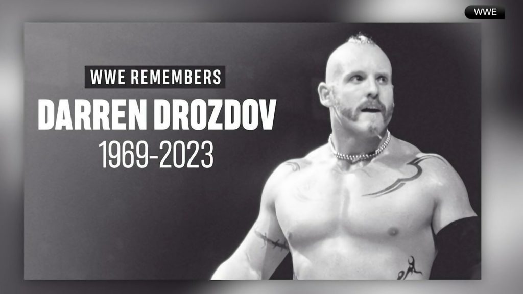 Former WWE wrestler Darren Drozdov dies at 54. What is Darren Drozdov cause of death?   